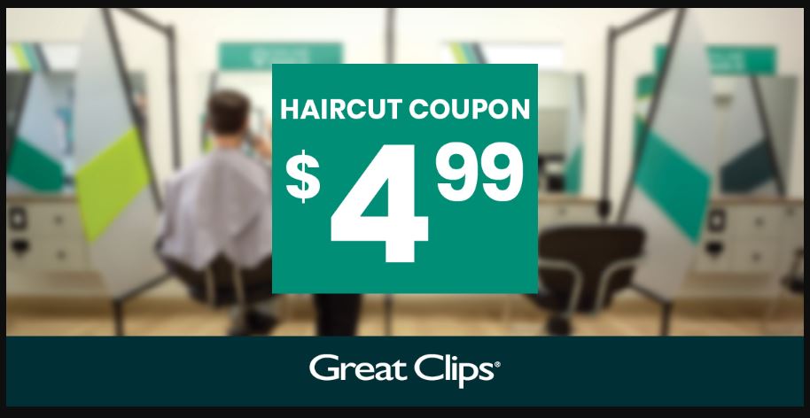 $4.99 Great Clips Coupon