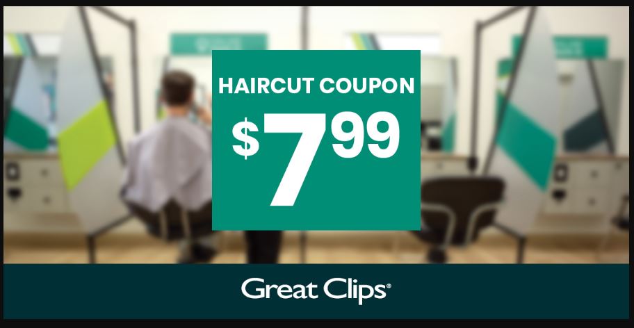 $7.99 Great Clips Coupon Printable