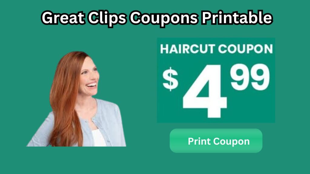 $4.99 Great Clips Coupon