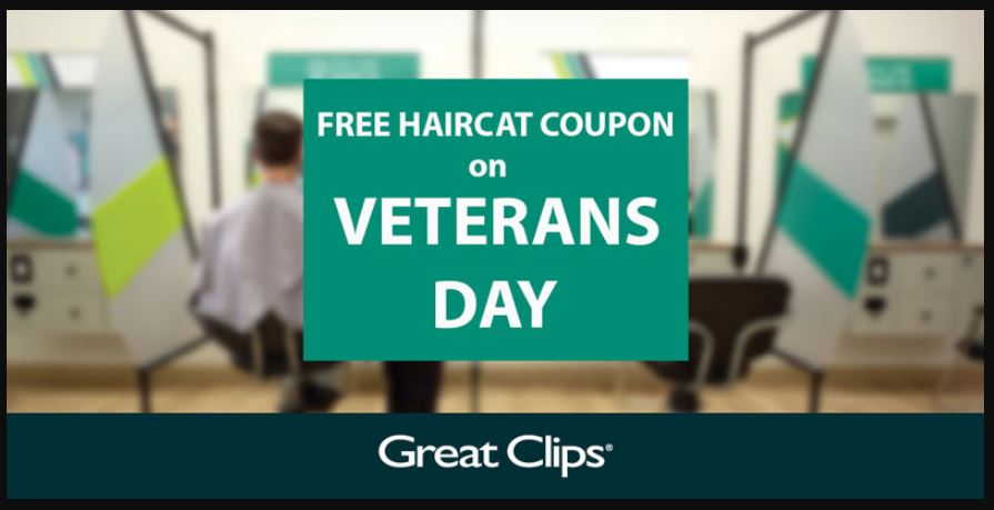 great clips veterans discount coupon